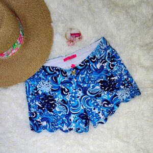 Lilly Pulitzer Buttercup Shorts "Mermazing"